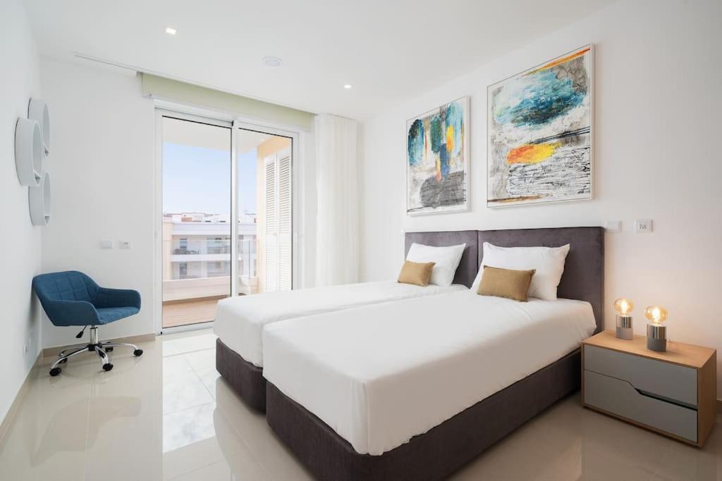 Marina View Modern Lagos Apartment Buitenkant foto